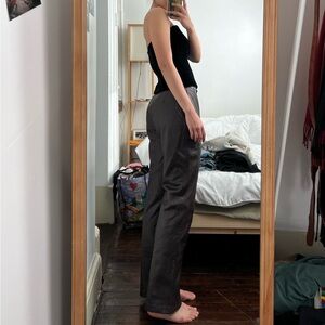 vintage express leather trousers